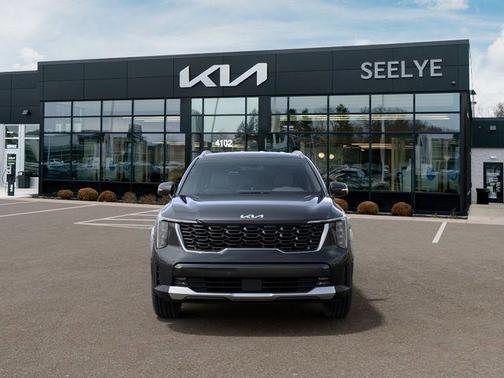 Gray 2026 Kia Sorento Hybrid EX