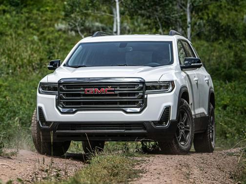Summit White 2020 GMC Acadia SLE