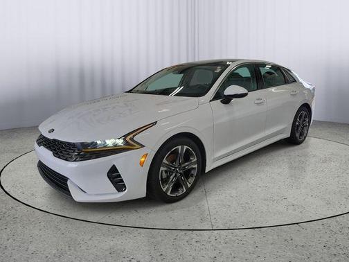 Glacial White Pearl 2021 Kia K5 EX
