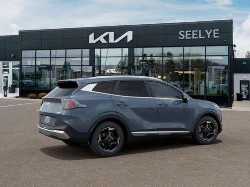 Heritage Blue 2026 Kia Sportage Hybrid EX