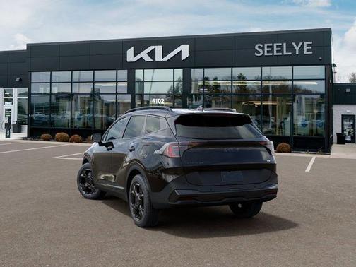 Ebony Black 2026 Kia Sportage X-Line