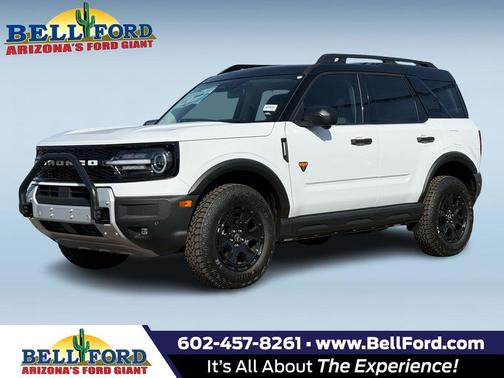 Oxford White 2025 Ford Bronco Sport Badlands SUV