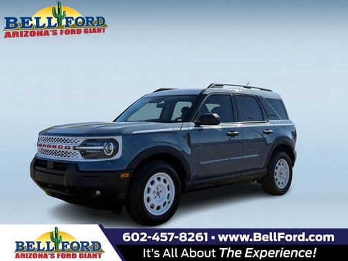 Azure Blue 2025 Ford Bronco Sport Heritage SUV