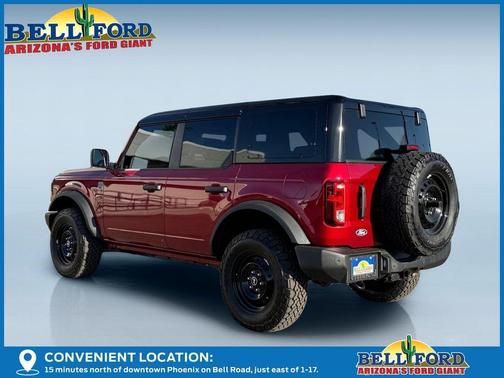 Ruby Red Tinted Metallic 2026 Ford Bronco Big Bend