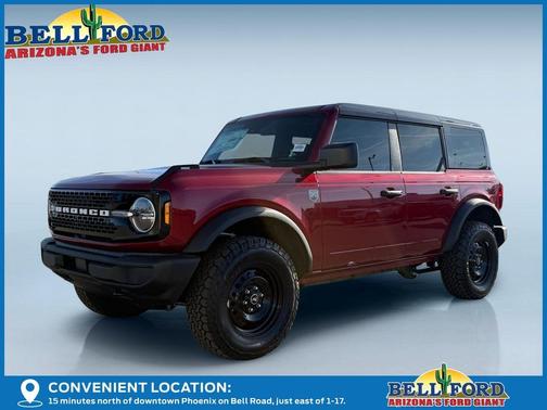 Ruby Red Tinted Metallic 2026 Ford Bronco Big Bend