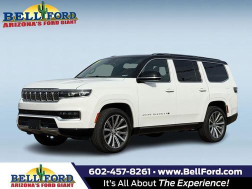 Bright White Clearcoat 2023 Jeep Grand Wagoneer Series II SUV