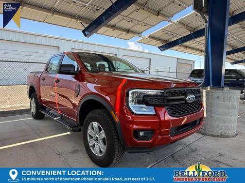 Chili Pepper Red 2024 Ford Ranger XL