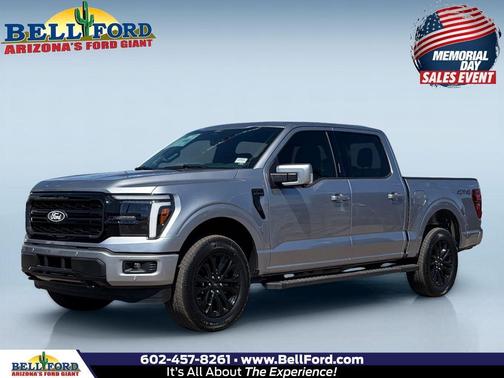 Silver Metallic 2026 Ford F-150 Lariat Truck