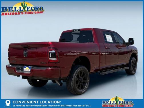 Red 2024 RAM 2500 Laramie