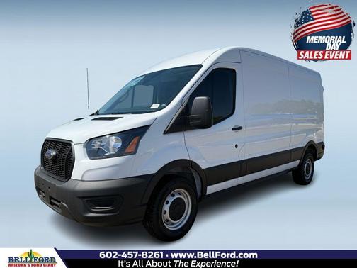 Oxford White 2025 Ford Transit-250 148 WB Medium Roof Cargo Cargo Van
