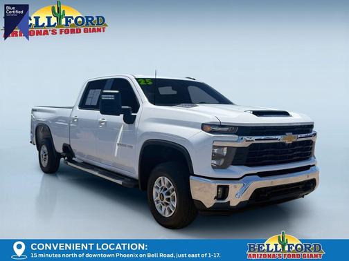Summit White 2025 Chevrolet Silverado 2500 LT
