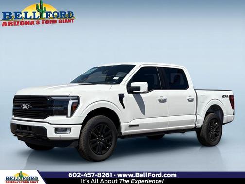 White 2025 Ford F-150 Platinum Truck