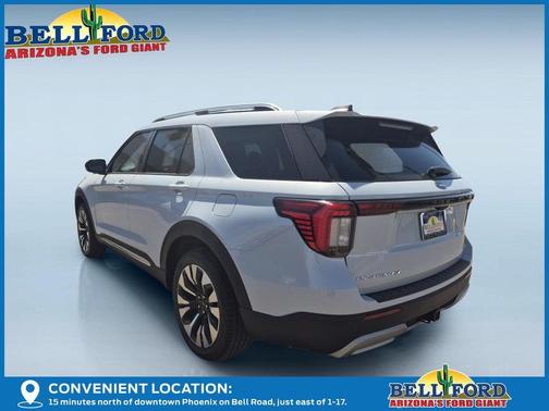Space Gray 2026 Ford Explorer Platinum