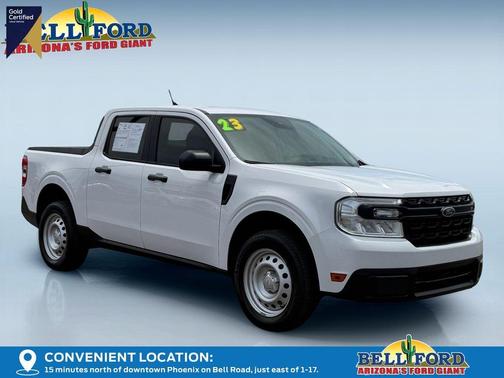 Oxford White 2023 Ford Maverick XL