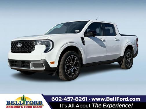 Oxford White 2026 Ford Maverick Lariat Truck