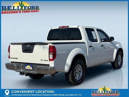 Glacier White 2017 Nissan Frontier SV