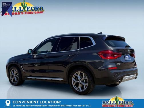 Dark Graphite 2020 BMW X3 xDrive30i