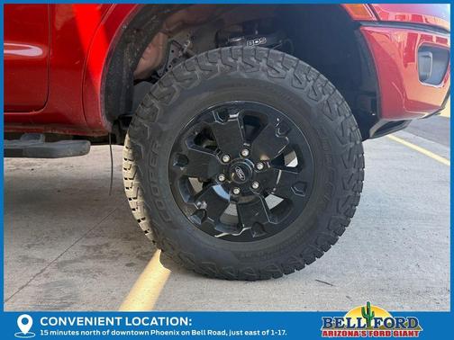 Chili Pepper Red 2023 Ford Ranger XLT