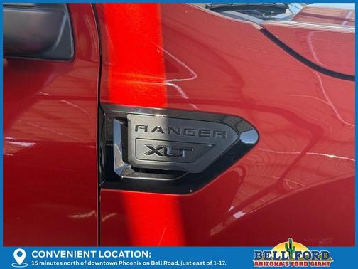 Chili Pepper Red 2023 Ford Ranger XLT
