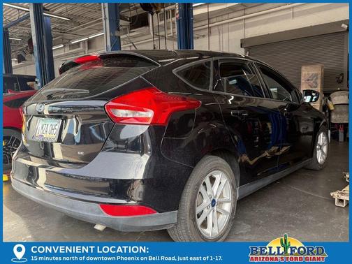 Shadow Black 2018 Ford Focus SE