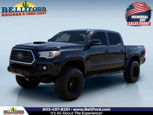 Midnight Black Metallic 2019 Toyota Tacoma TRD Sport Truck