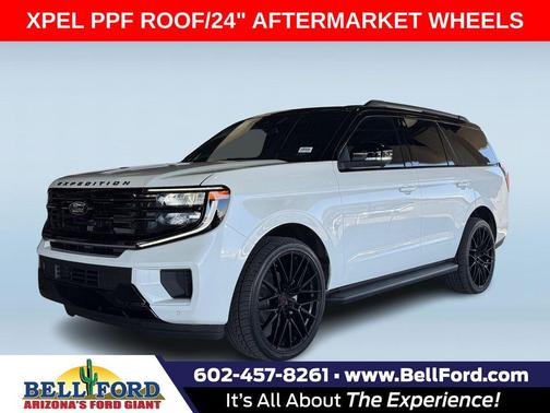 White 2026 Ford Expedition Platinum SUV