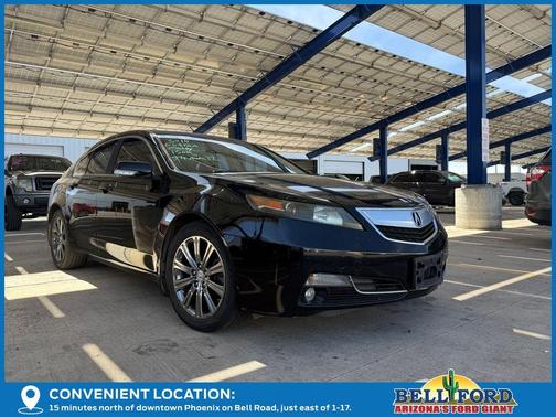 Black 2014 Acura TL 3.5 Special Edition
