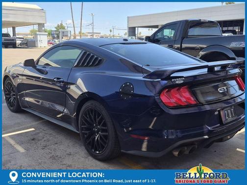 Kona Blue Metallic 2020 Ford Mustang GT Premium
