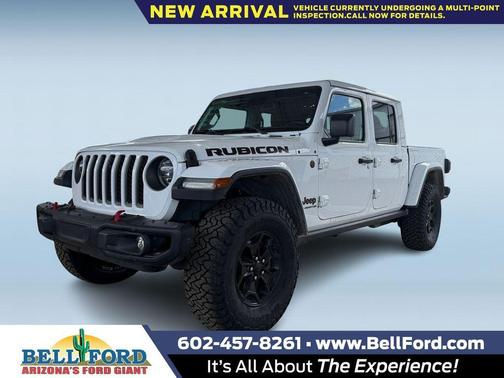 Bright White Clearcoat 2020 Jeep Gladiator Rubicon