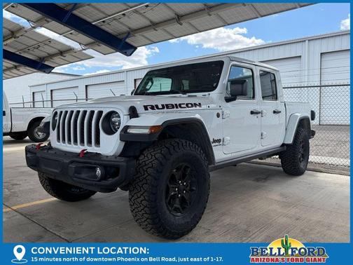 Bright White Clearcoat 2020 Jeep Gladiator Rubicon