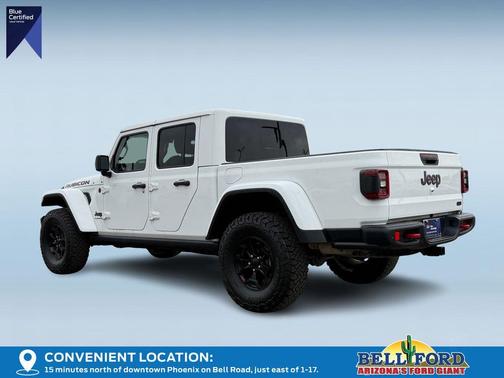 Bright White Clearcoat 2020 Jeep Gladiator Rubicon