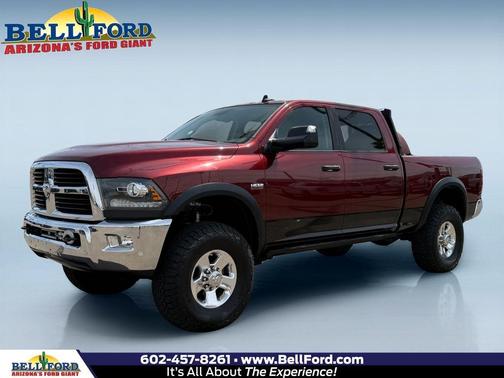 Red 2016 RAM 2500 Power Wagon