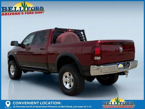 Red 2016 RAM 2500 Power Wagon