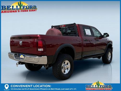 Red 2016 RAM 2500 Power Wagon