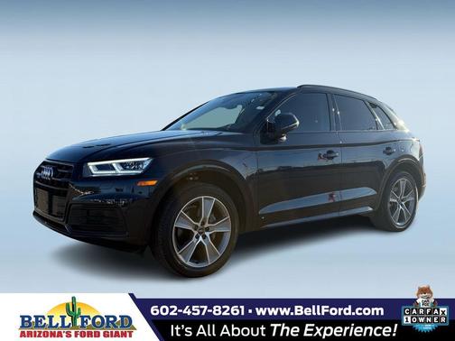 Moonlight Blue Metallic 2020 Audi Q5 40 Premium Plus SUV