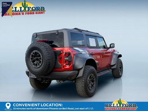 Chili Pepper Red 2024 Ford Bronco Raptor