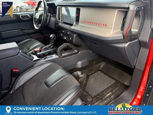 Chili Pepper Red 2024 Ford Bronco Raptor