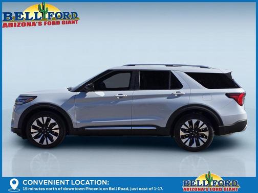 Space Gray 2026 Ford Explorer Platinum