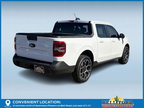 Oxford White 2026 Ford Maverick Lariat