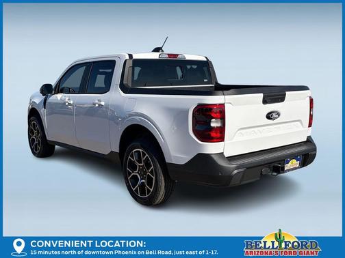 Oxford White 2026 Ford Maverick Lariat