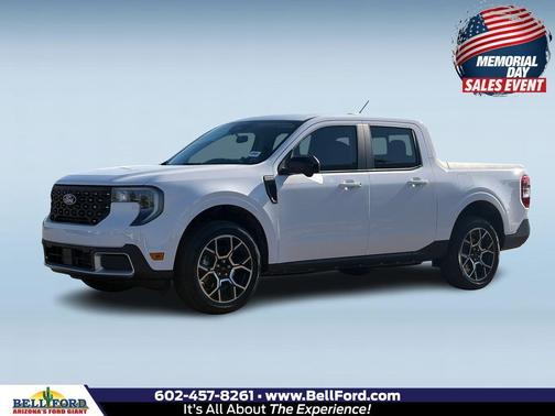 Oxford White 2026 Ford Maverick Lariat