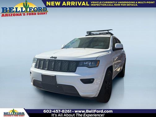 Bright White Clearcoat 2018 Jeep Grand Cherokee Altitude SUV