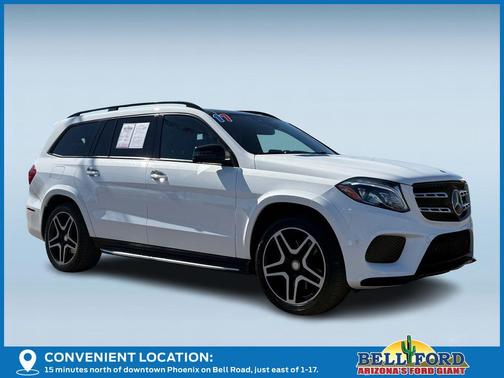 Polar White 2017 Mercedes-Benz GLS 550 Base 4MATIC