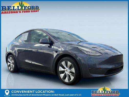 Midnight Silver Metallic 2021 Tesla Model Y Long Range