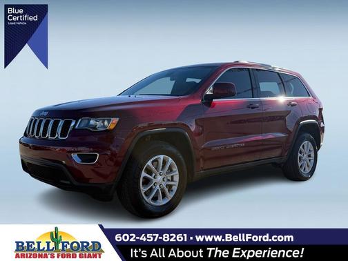 Velvet Red Pearlcoat 2021 Jeep Grand Cherokee Laredo E SUV