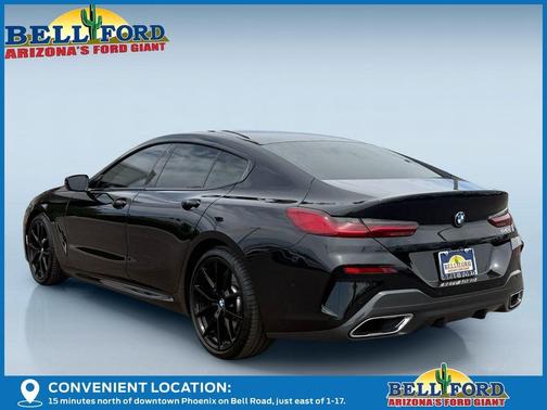 Black Sapphire Metallic 2022 BMW 840 Gran Coupe i