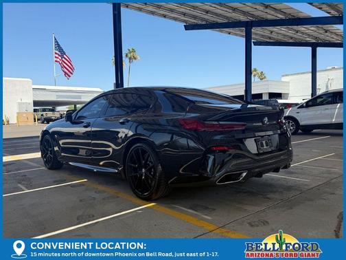 Black Sapphire Metallic 2022 BMW 840 Gran Coupe i