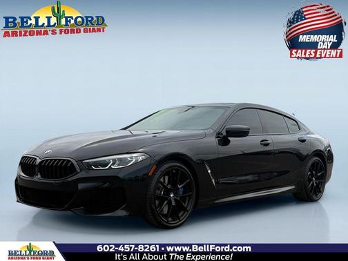 Black Sapphire Metallic 2022 BMW 840 Gran Coupe i