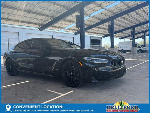 Black Sapphire Metallic 2022 BMW 840 Gran Coupe i