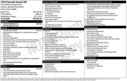 2023 Hyundai SONATA SEL